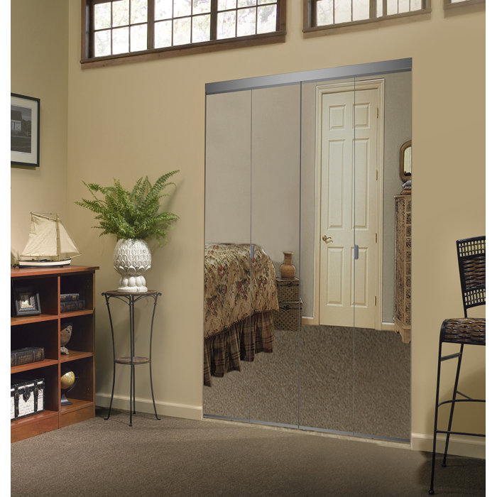 Custom Door and Mirror Mirrored BiFold Door & Reviews Wayfair